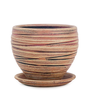 Горшок Модерн классика бежевый 15см купить