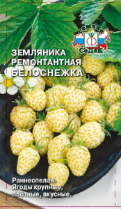 Земляника Белоснежка (раннеспелая, желтая) купить