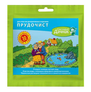 Биологическое ср-во "Прудочист" (очистка прудов и фонтанов) 30г купить