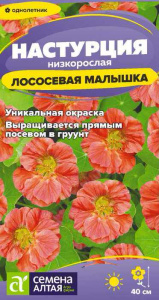 Настурция Лососевая малышка низкорослая  купить