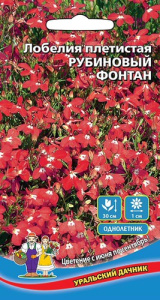 Лобелия Фонтан Рубиновый купить