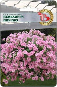 Петуния Рамблин F1 Пич Гло каскадная купить
