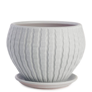 Горшок Мане классик бел./сер. 3.5л 20см купить