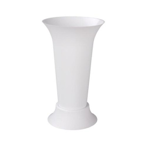 Ваза д/цветов под срезку бел.Д185мм,выс.310мм    м5350 купить