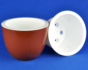 Кашпо Орион 2.3л шоколад купить