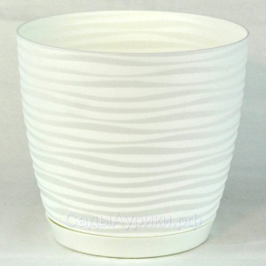 Кашпо Сахара петит 1,65л бел 3020-011 купить