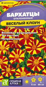 Бархатцы Веселый Клоун купить