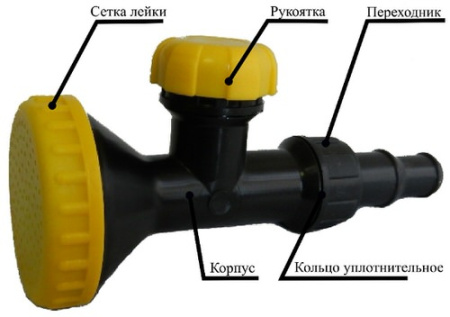 Насадка для полива ДУШ НПУ-400М  универсальная купить