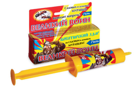 Великий Воин гель от муравьев 80г купить
