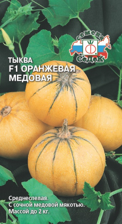 Тыква Оранжевая Медовая F1 купить