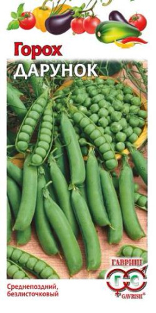 Горох Дарунок, безлисточковый  купить