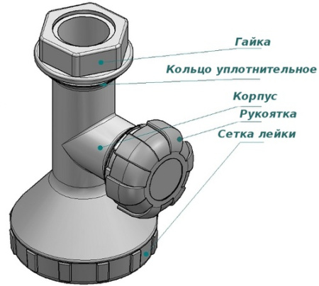 Кран душевой модерниз. КД-1М купить