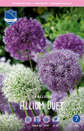 Смесь декоративный лук "Allium Duet" (1х15шт) купить