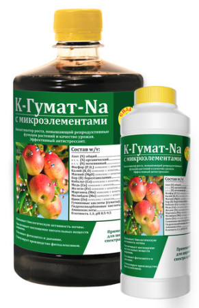 Гумат калия/натрия с микр. Сила Жизни 0.5л купить