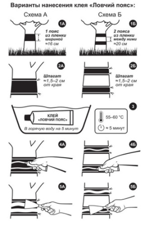 Ловчий пояс клей ВХ 135г купить