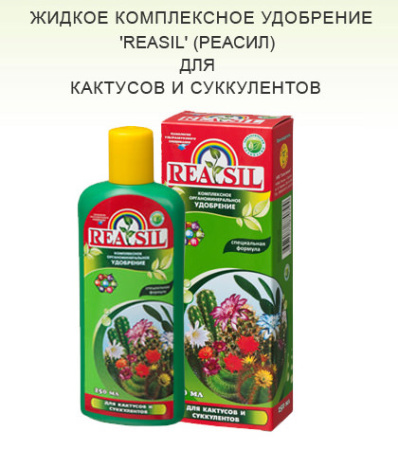 КОУ REASIL Для Кактусов и Суккулентов 0,25л купить