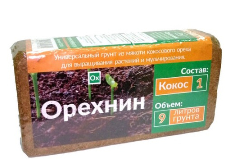 Кокосовый брикет Орехнин-1 9л (72130) купить