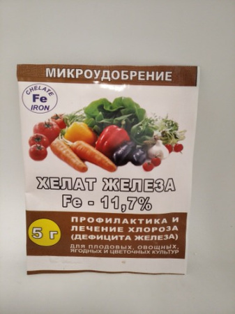 Хелат железа 5г купить