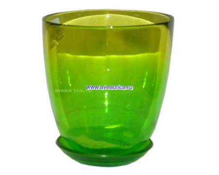 Горшок 3 d=14,5 (цвет.стекло для орхидей) купить