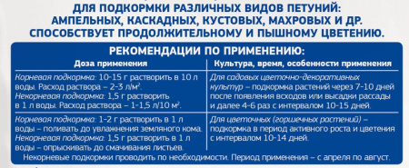 ФЕРТИКА Leaf Power ДЛЯ ПЕТУНИЙ И БАЛКОННЫХ ЦВЕТОВ 50г купить